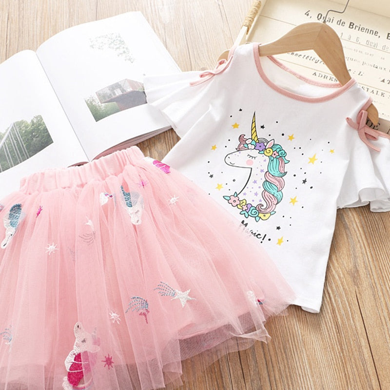 Unicorn Baby Girl Kids Outfits