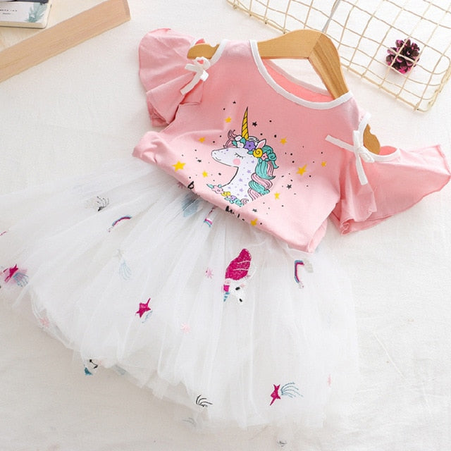 Unicorn Baby Girl Kids Outfits