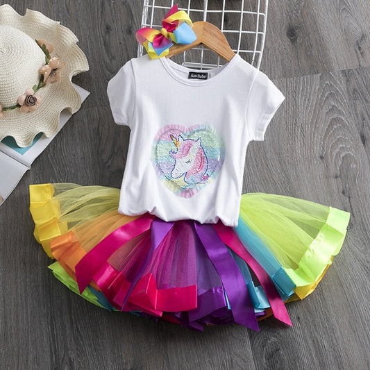 Unicorn Baby Girl Kids Outfits