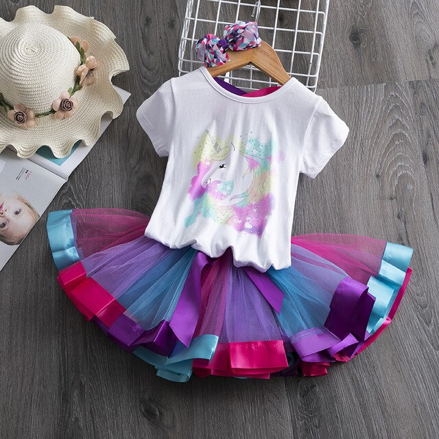 Unicorn Baby Girl Kids Outfits