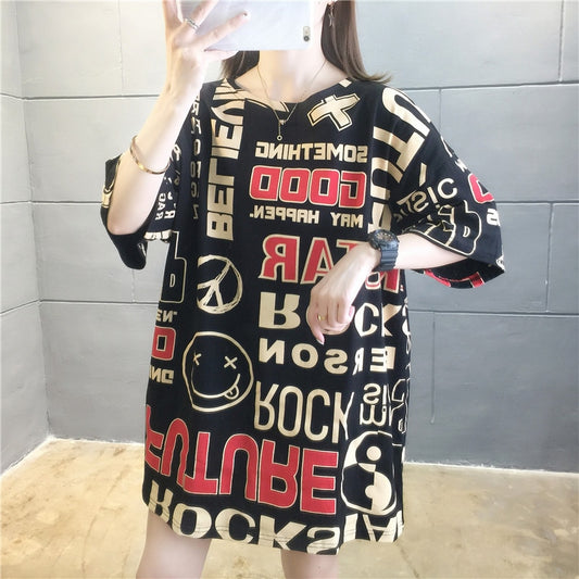 Women Striped Oversized Tshirt Fashion