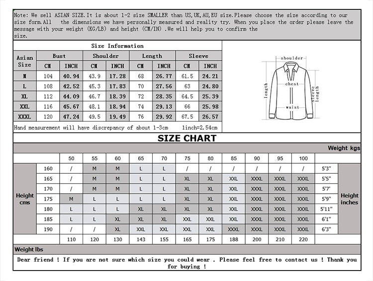 Jacket Men Windproof