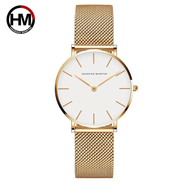 High Quality 36mm Women Waterproof Ladies Watch