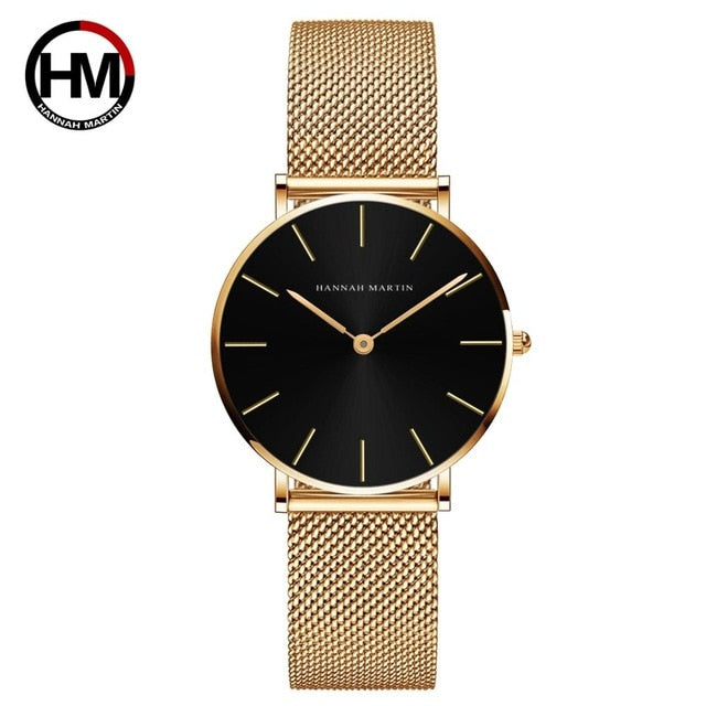 High Quality 36mm Women Waterproof Ladies Watch