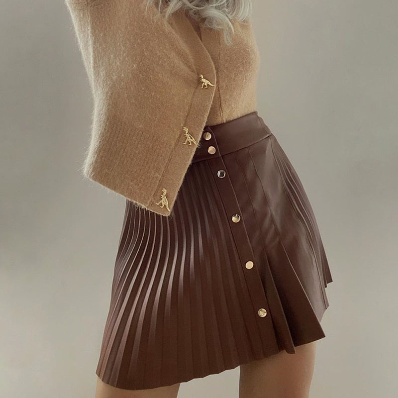 Mini pleated skirt 2021