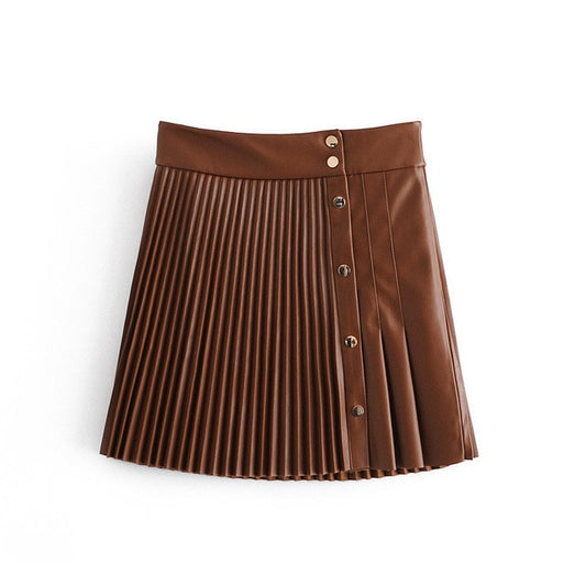 Mini pleated skirt 2021