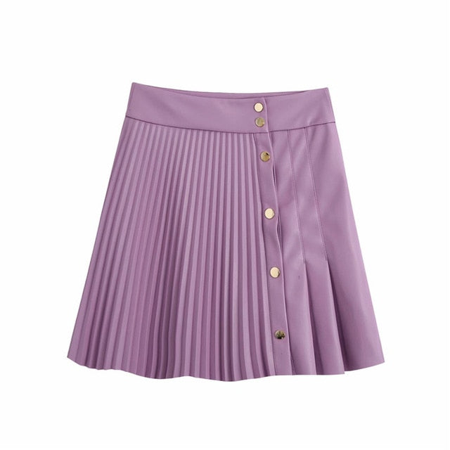 Mini pleated skirt 2021