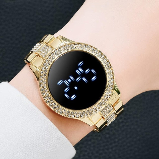 Luxury Digital Magnet Watches For Women