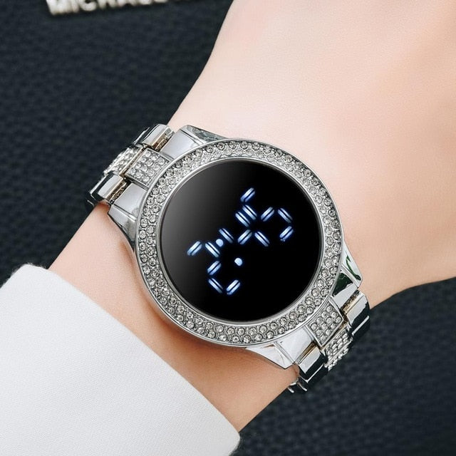 Luxury Digital Magnet Watches For Women