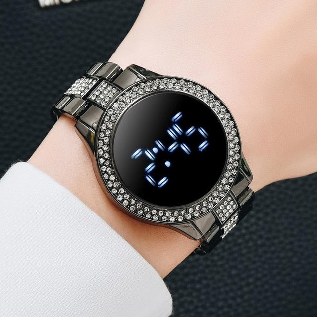 Luxury Digital Magnet Watches For Women