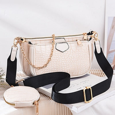 Women's Shoulder Bag 3 Pcs/Set