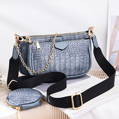 Women's Shoulder Bag 3 Pcs/Set