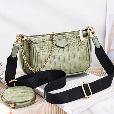 Women's Shoulder Bag 3 Pcs/Set