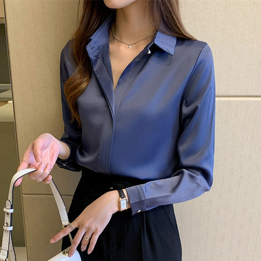 Silk Shirts Women  Shirt