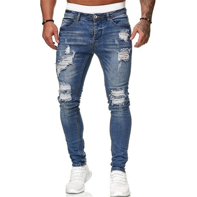 Men Pencil Jeans  Solid