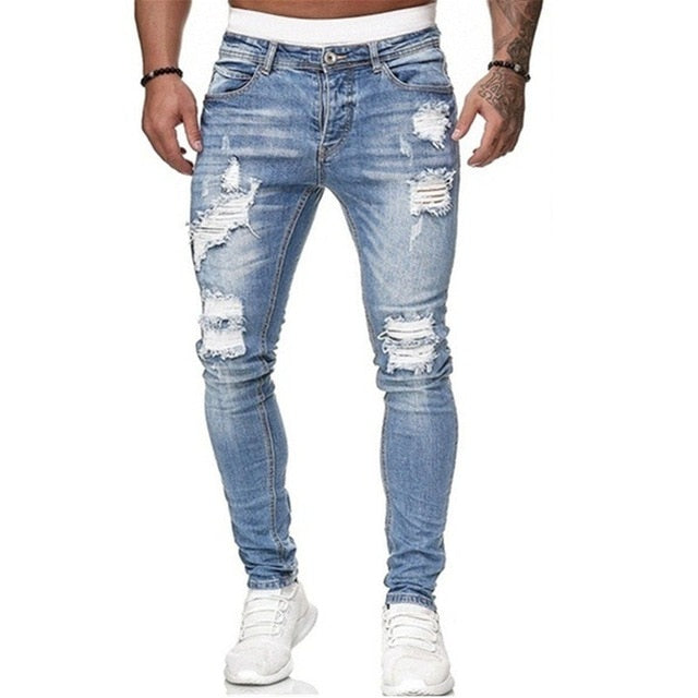 Men Pencil Jeans  Solid