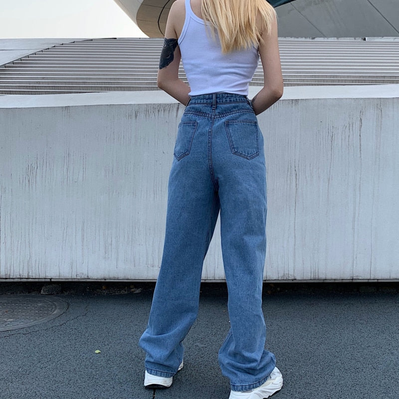 Summer Vintage Jeans Woman