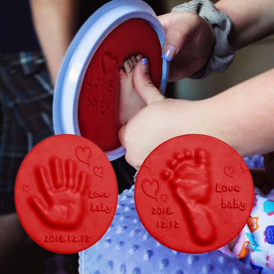 Newborn Baby Souvenirs Hand Print Footprint