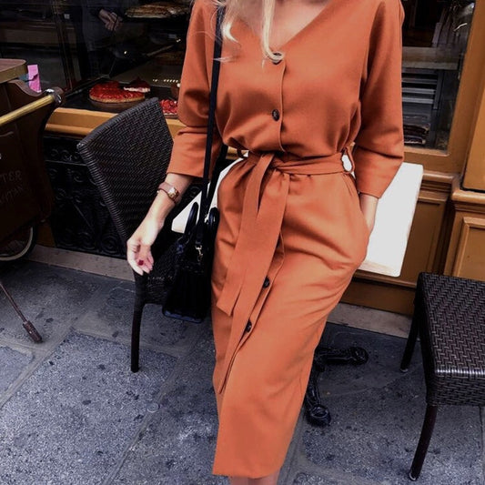 Long Sleeve Women Dress