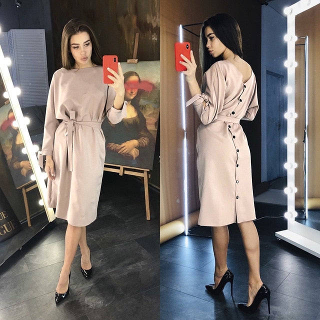 Long Sleeve Women Dress