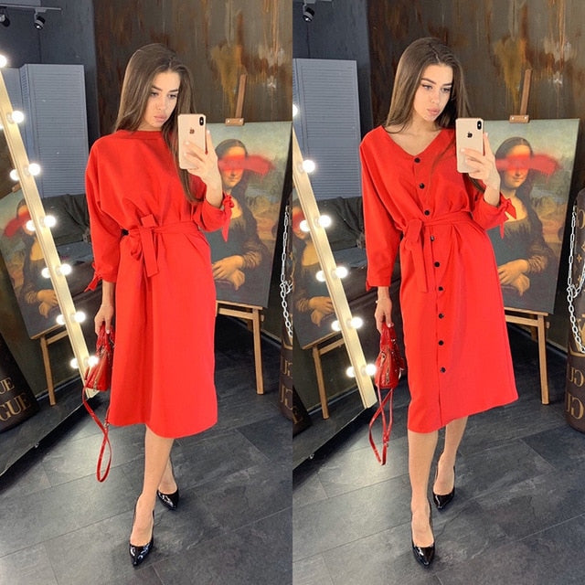 Long Sleeve Women Dress