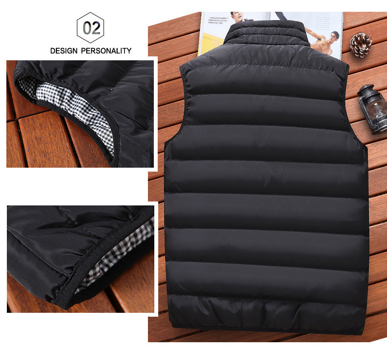 Fashion Men's Jacket Sleeveless Vest