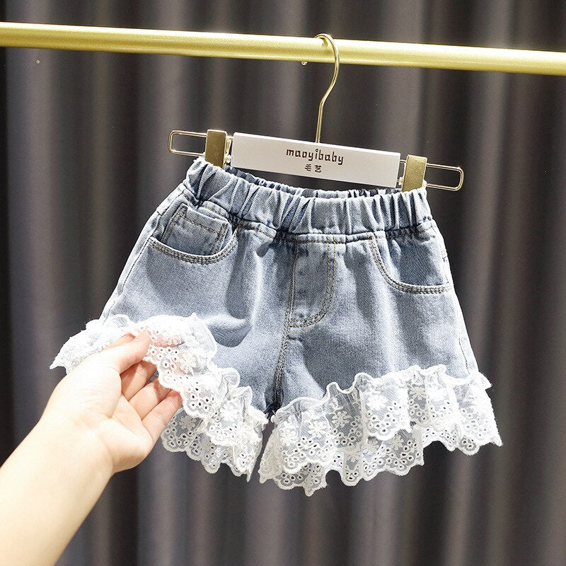 Girls Denim Shorts