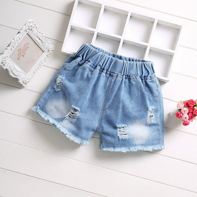 Girls Denim Shorts