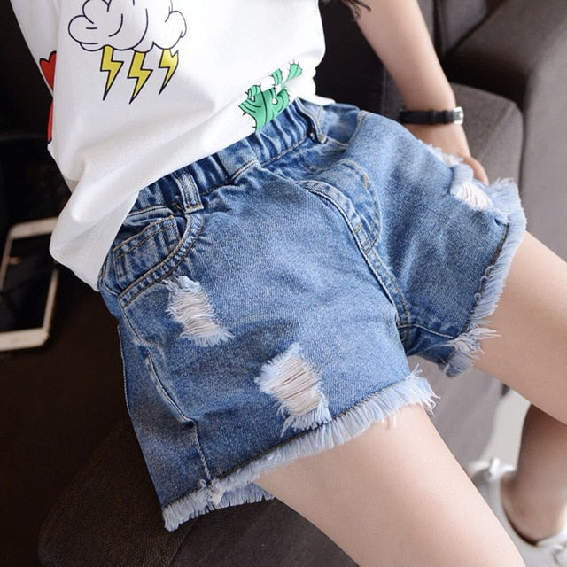 Girls Denim Shorts