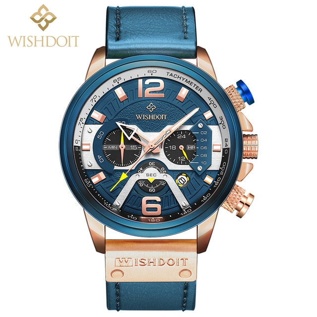 2021 New Fashion Waterproof Men's Watch