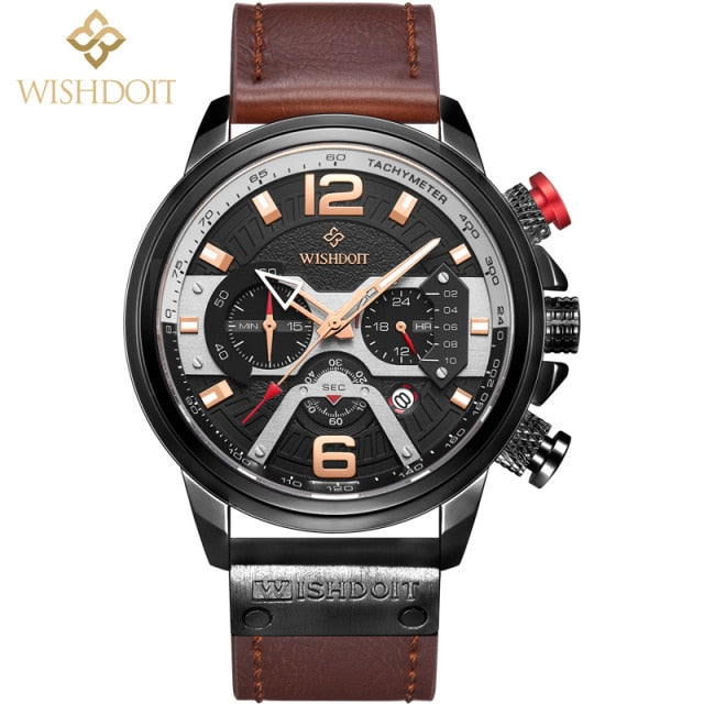 2021 New Fashion Waterproof Men's Watch