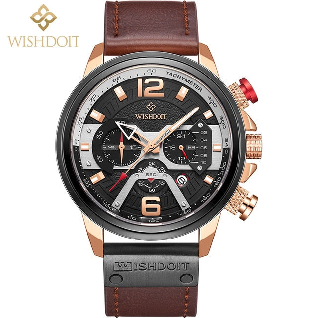 2021 New Fashion Waterproof Men's Watch