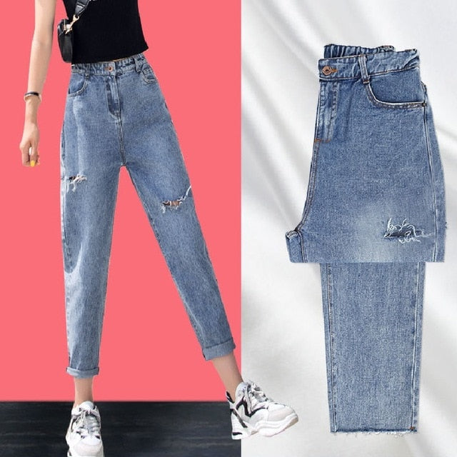 Jeans Thin New Style Straight Loose