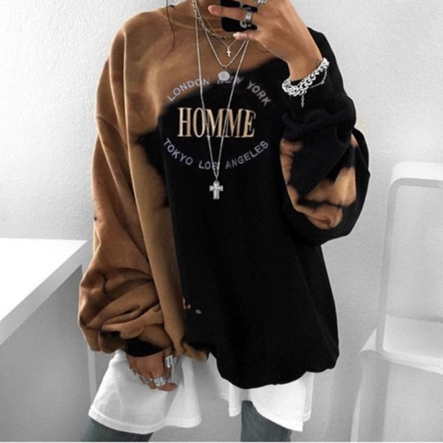 T Shirt Women 2021 Loose Long Sleeve