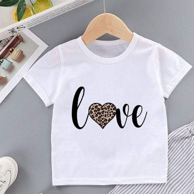 2021 New Cartoon Casual TShirts For Girls