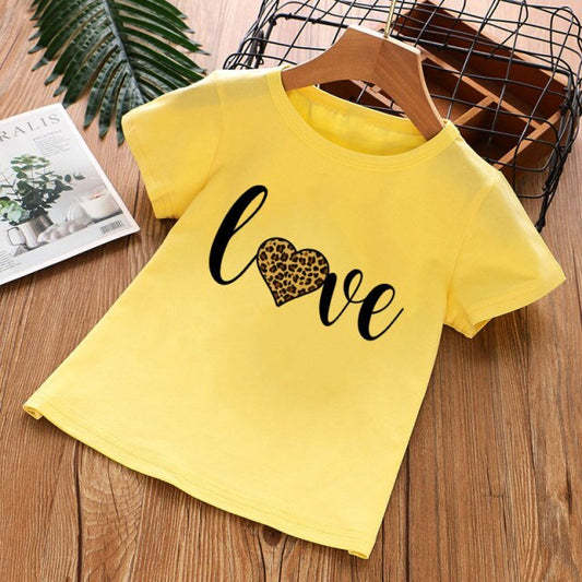 2021 New Cartoon Casual TShirts For Girls