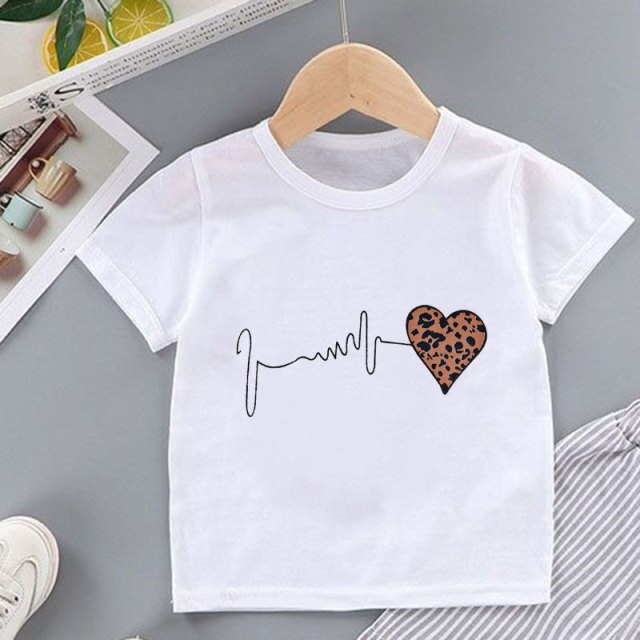 2021 New Cartoon Casual TShirts For Girls