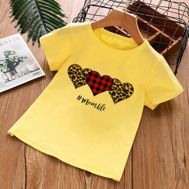 2021 New Cartoon Casual TShirts For Girls