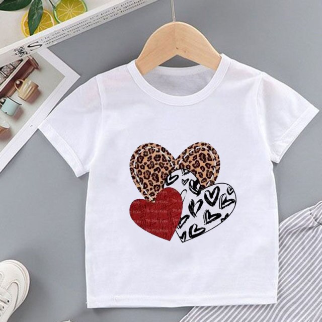 2021 New Cartoon Casual TShirts For Girls