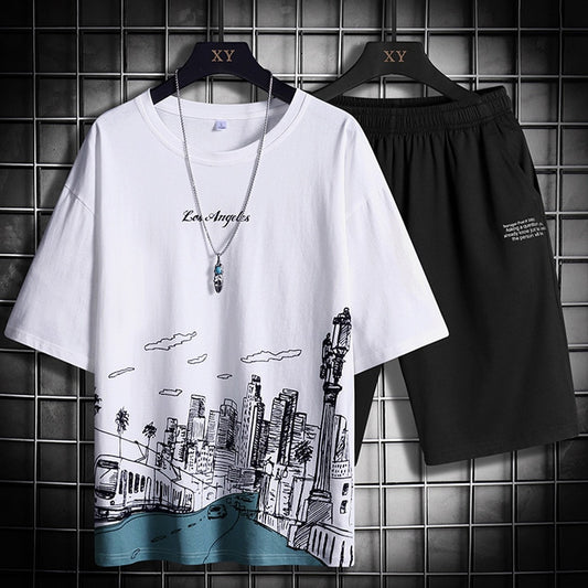 GF Summer Men's Sportwear 2Pcs Sets.