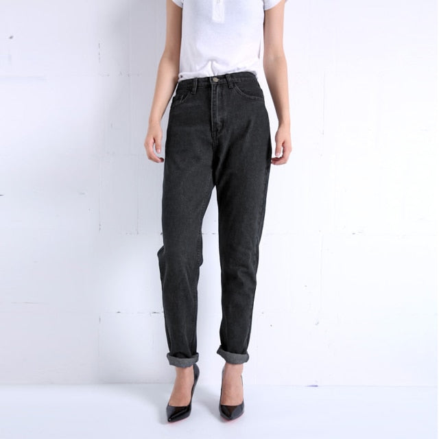 2021 Harem Pants Vintage High Waist Jeans