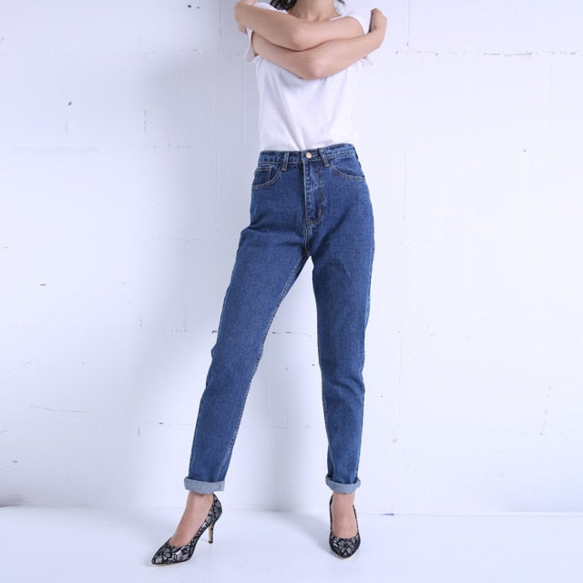 2021 Harem Pants Vintage High Waist Jeans