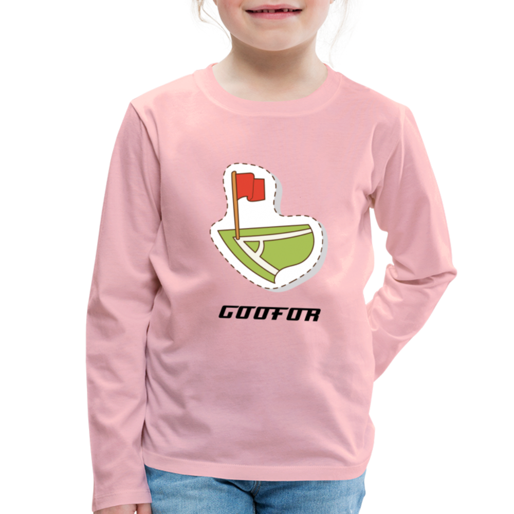 Kids' Premium Longsleeve Shirt - rose shadow