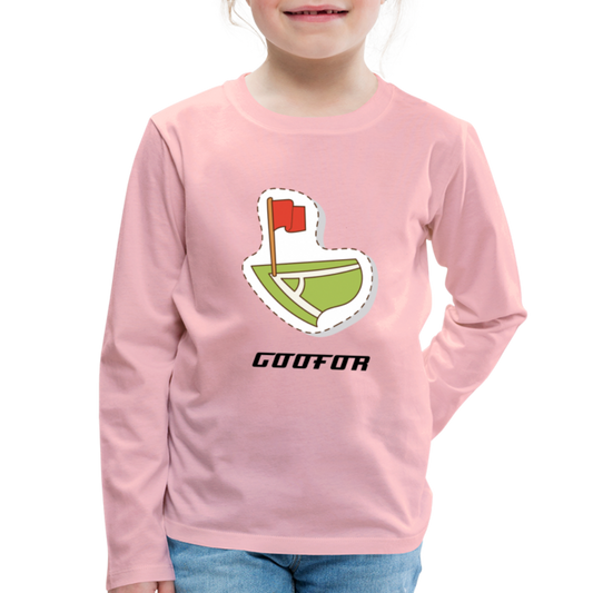 Kids' Premium Longsleeve Shirt - rose shadow