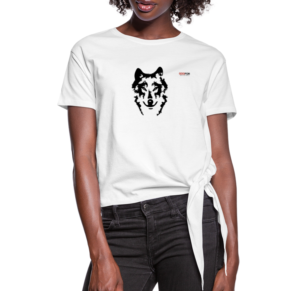 Women’s Knotted T-Shirt - white