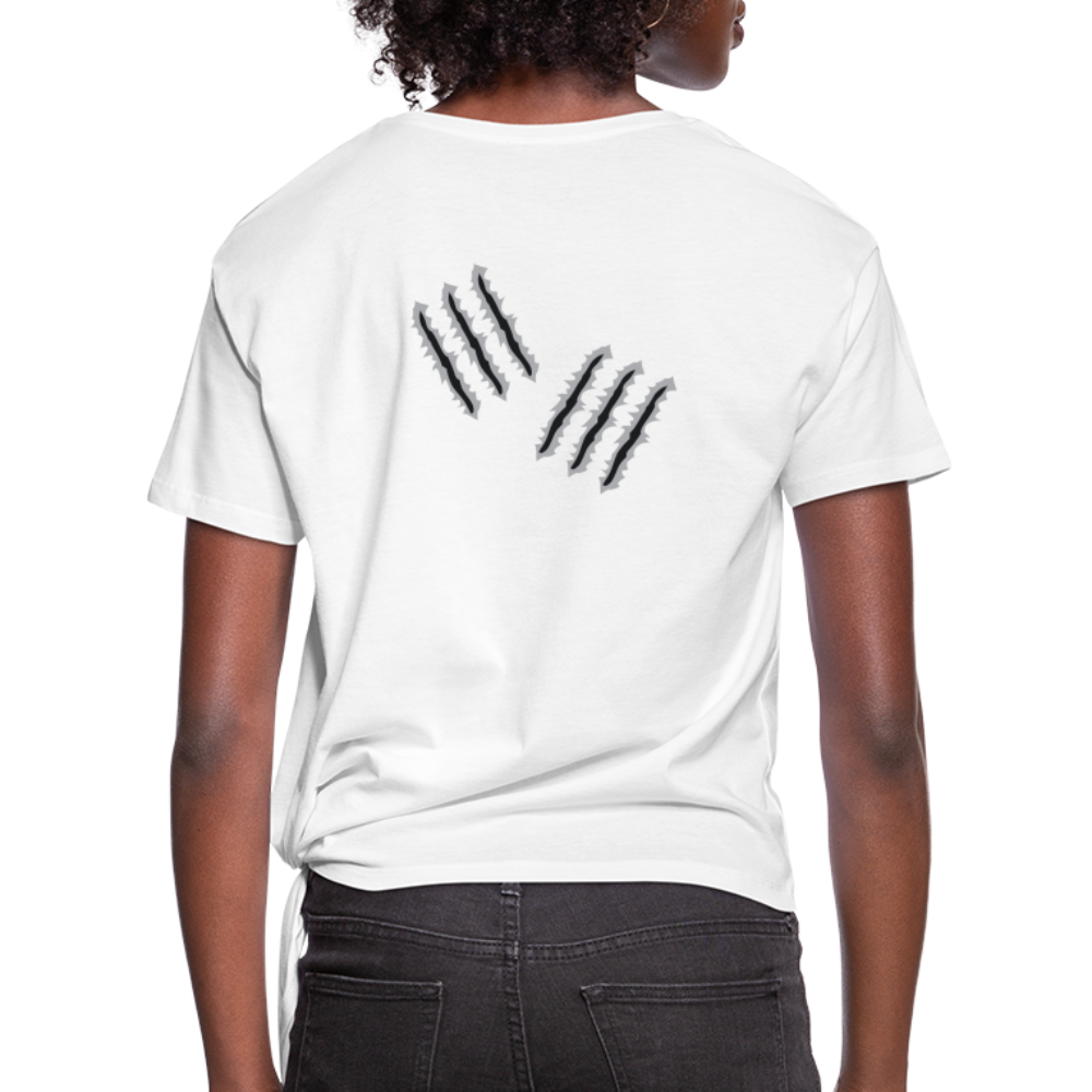 Women’s Knotted T-Shirt - white