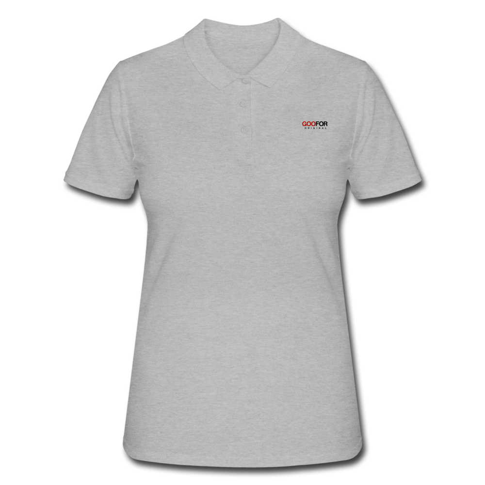 Women's Polo Shirt - heather grey