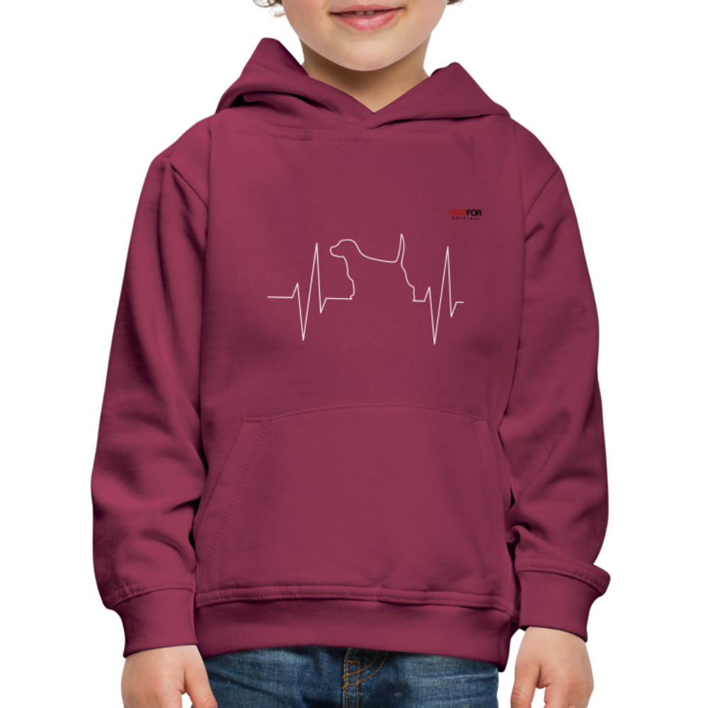 Kids' Premium Hoodie - bordeaux