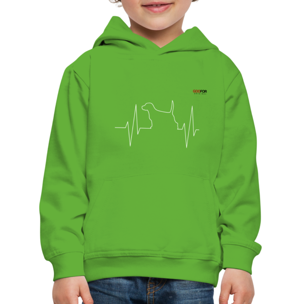 Kids' Premium Hoodie - light green