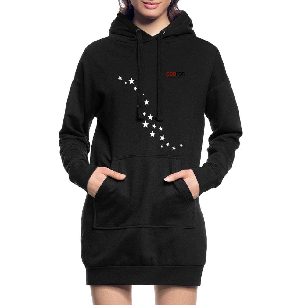 Hoodie Dress - black